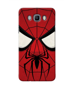 Spiderman Face Samsung J7 2016 Real 4D Back Cover