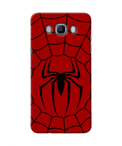 Spiderman Web Samsung J7 2016 Real 4D Back Cover