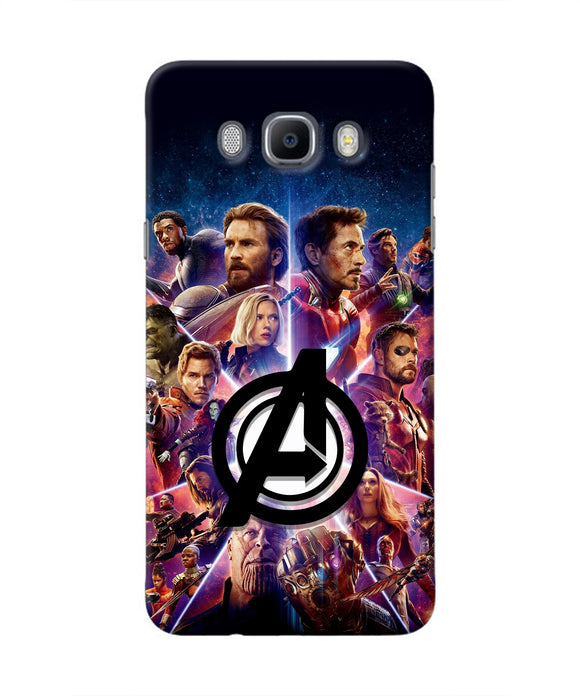 Avengers Superheroes Samsung J7 2016 Real 4D Back Cover