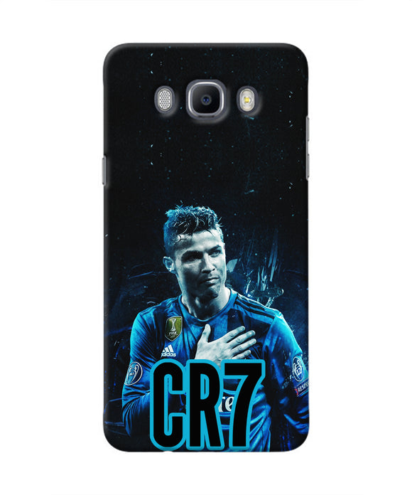 Christiano Ronaldo Blue Samsung J7 2016 Real 4D Back Cover