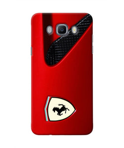 Ferrari Hood Samsung J7 2016 Real 4D Back Cover