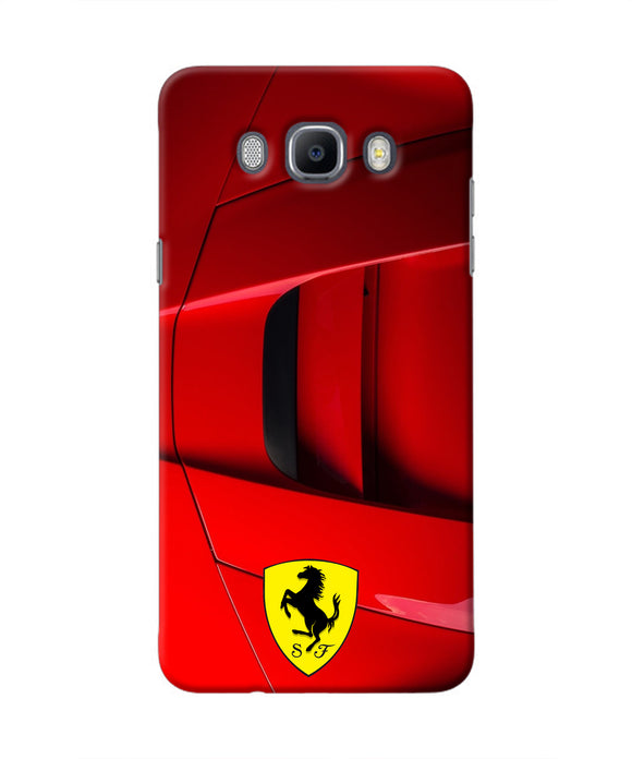 Ferrari Car Samsung J7 2016 Real 4D Back Cover