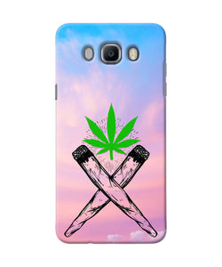 Weed Dreamy Samsung J7 2016 Real 4D Back Cover