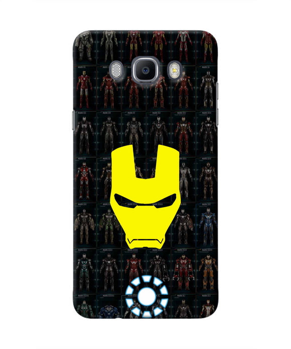 Iron Man Suit Samsung J7 2016 Real 4D Back Cover