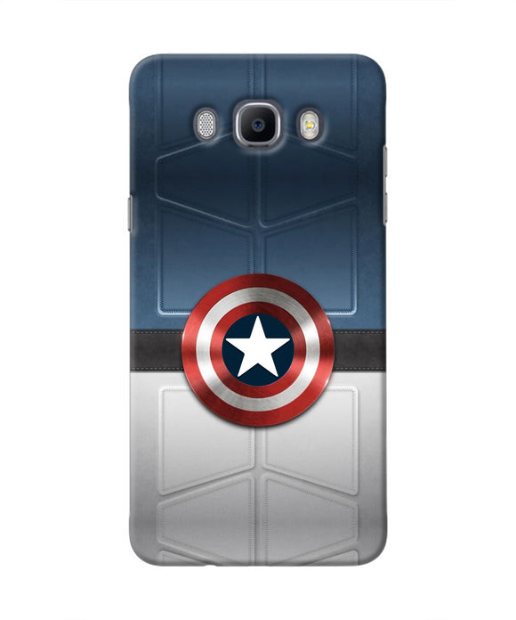 Captain America Suit Samsung J7 2016 Real 4D Back Cover