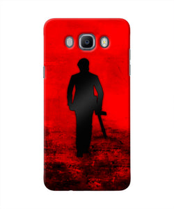 Rocky Bhai with Gun Samsung J7 2016 Real 4D Back Cover