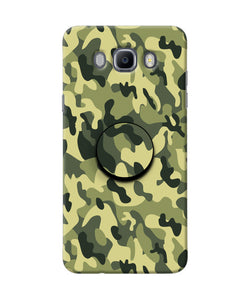 Camouflage Samsung J7 2016 Pop Case