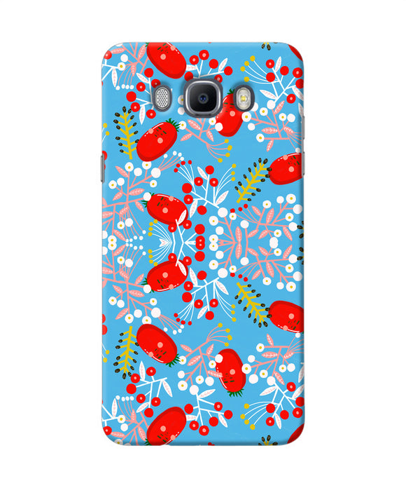 Small Red Animation Pattern Samsung J7 2016 Back Cover