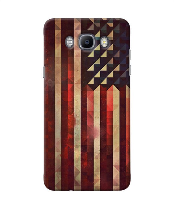 Vintage Us Flag Samsung J7 2016 Back Cover