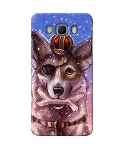 Pirate Wolf Samsung J7 2016 Back Cover