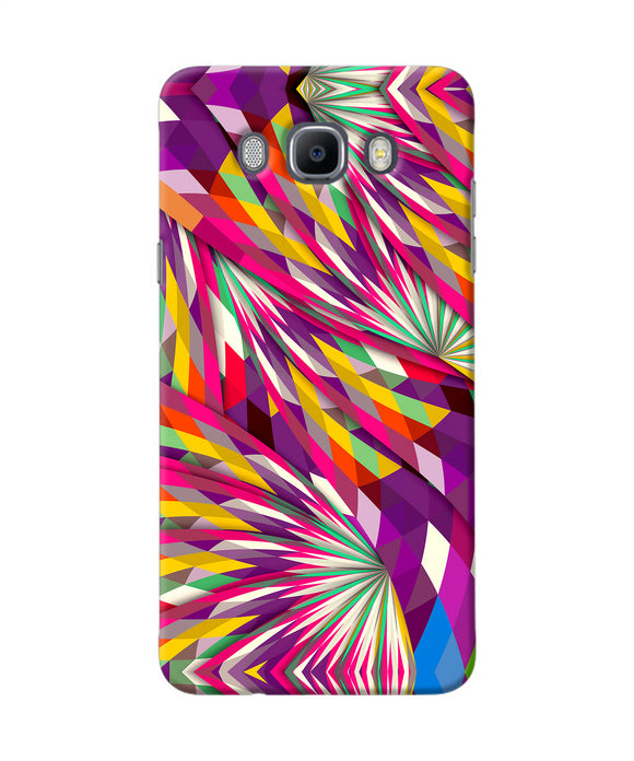Abstract Colorful Print Samsung J7 2016 Back Cover