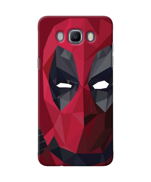 Abstract Deadpool Mask Samsung J7 2016 Back Cover