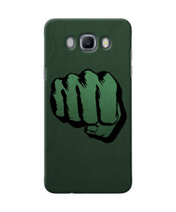 Hulk Smash Logo Samsung J7 2016 Back Cover