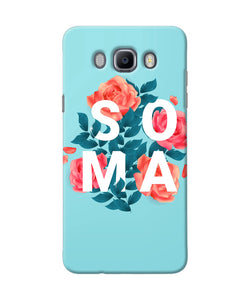 Soul Mate One Samsung J7 2016 Back Cover