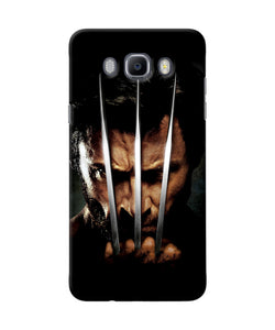 Wolverine Poster Samsung J7 2016 Back Cover