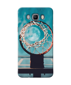 Basket Ball Moon Samsung J7 2016 Back Cover