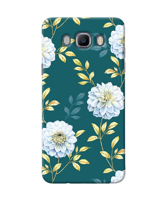 Flower Canvas Samsung J7 2016 Back Cover