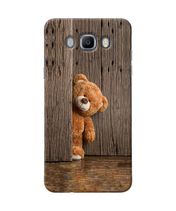 Teddy Wooden Samsung J7 2016 Back Cover