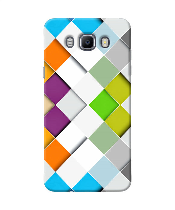 Abstract Color Box Samsung J7 2016 Back Cover