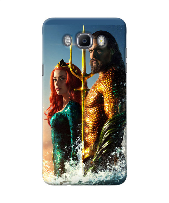 Aquaman Couple Samsung J7 2016 Back Cover