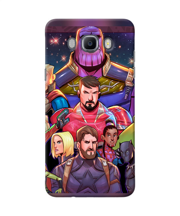 Avengers Animate Samsung J7 2016 Back Cover