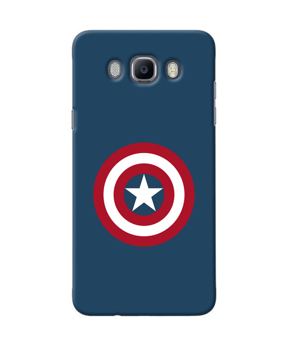 Captain America Logo Samsung J7 2016 Back Cover