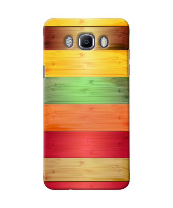 Wooden Colors Samsung J7 2016 Back Cover