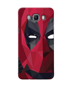 Abstract Deadpool Half Mask Samsung J7 2016 Back Cover