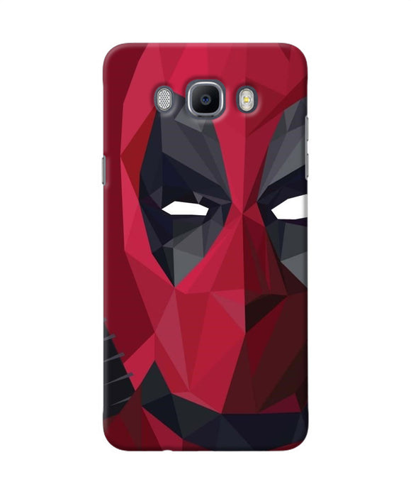 Abstract Deadpool Half Mask Samsung J7 2016 Back Cover