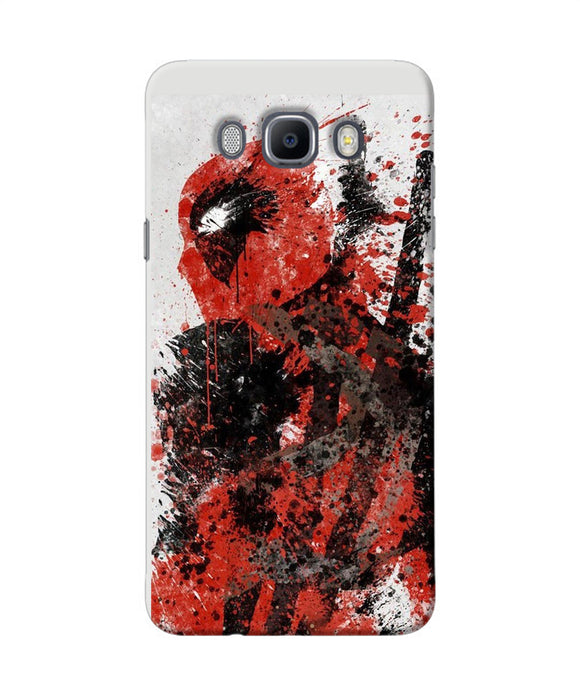 Deadpool Rugh Sketch Samsung J7 2016 Back Cover