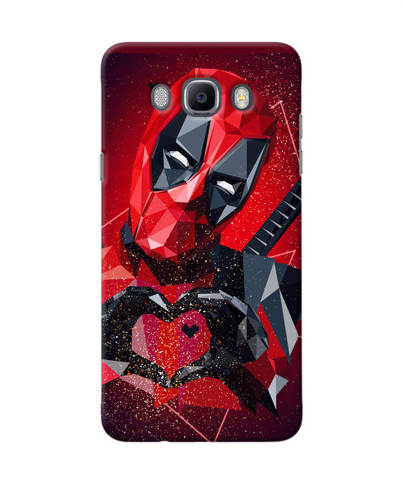 Deadpool Love Samsung J7 2016 Back Cover