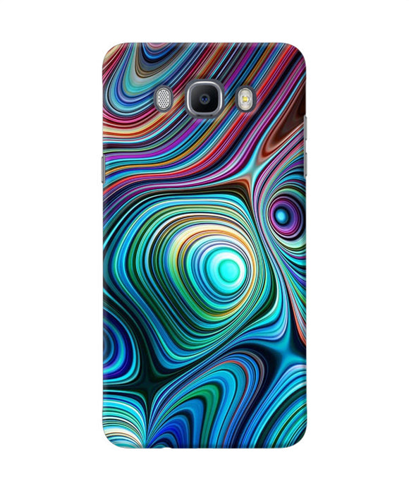 Abstract Coloful Waves Samsung J7 2016 Back Cover