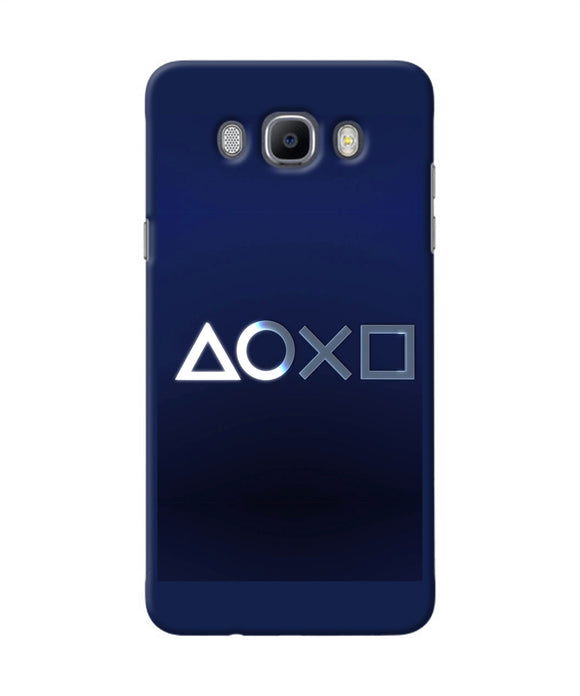 Aoxo Logo Samsung J7 2016 Back Cover