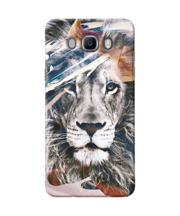 Lion Poster Samsung J7 2016 Back Cover