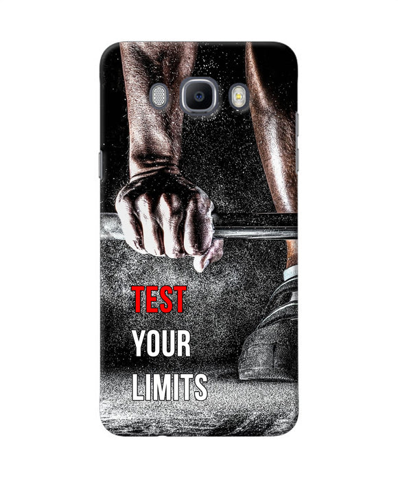 Test Your Limit Quote Samsung J7 2016 Back Cover