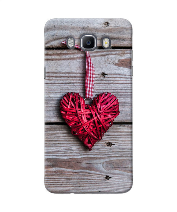 Lace Heart Samsung J7 2016 Back Cover