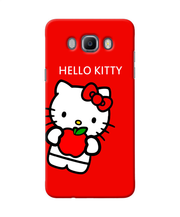Hello Kitty Red Samsung J7 2016 Back Cover