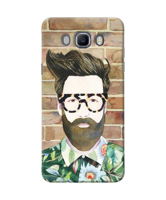 Beard Man With Glass Samsung J7 2016 Back Cover