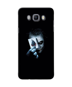 Joker Dark Knight Card Samsung J7 2016 Back Cover