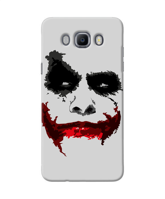 Joker Dark Knight Red Smile Samsung J7 2016 Back Cover