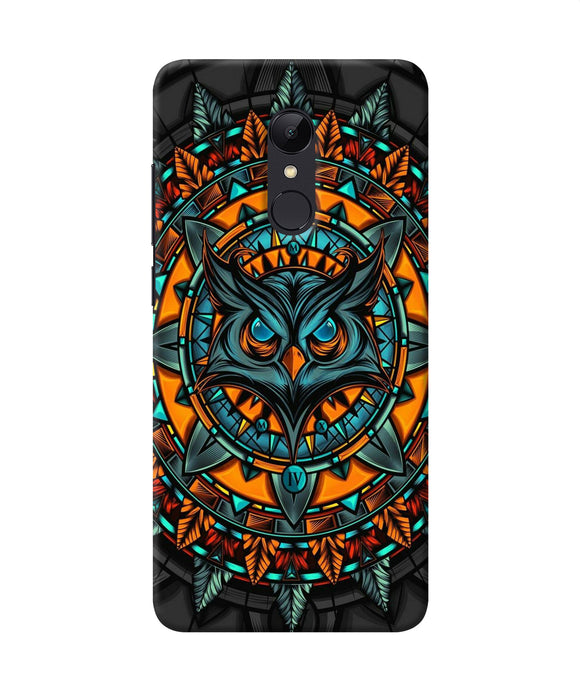 Angry Owl Art Redmi Note 4 Back Cover
