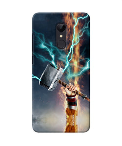 Thor Hammer Mjolnir Redmi Note 4 Back Cover