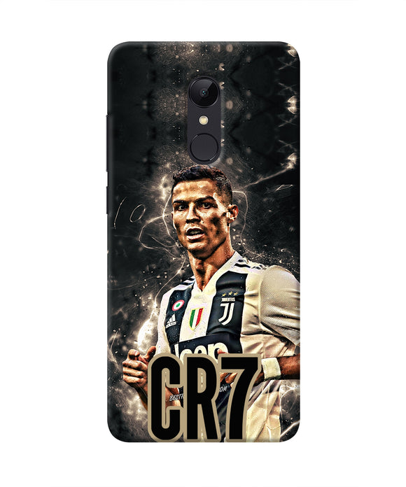 CR7 Dark Redmi Note 4 Real 4D Back Cover