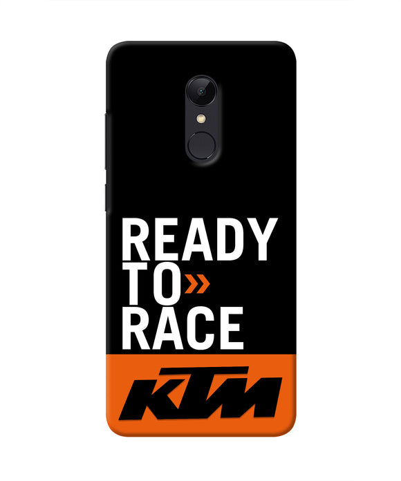 KTM Ready To Race Redmi Note 4 Real 4D Back Cover