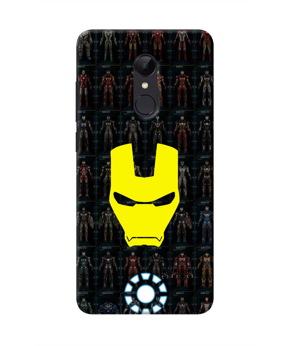 Iron Man Suit Redmi Note 4 Real 4D Back Cover