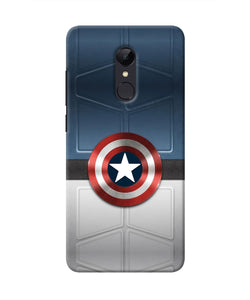 Captain America Suit Redmi Note 4 Real 4D Back Cover