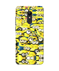 Minions Mini Crowd Redmi Note 4 Back Cover