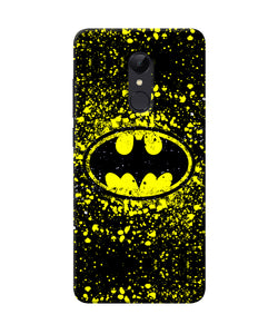 Batman Last Knight Print Yellow Redmi Note 4 Back Cover