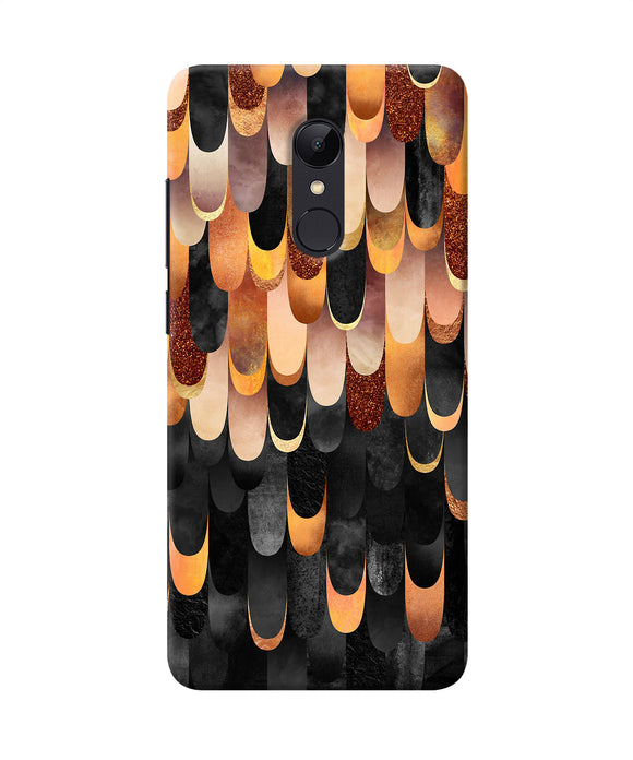 Abstract Wooden Rug Redmi Note 4 Back Cover