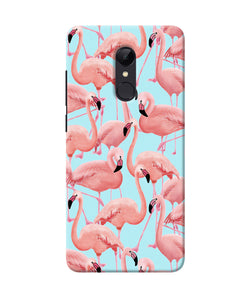 Abstract Sheer Bird Print Redmi Note 4 Back Cover